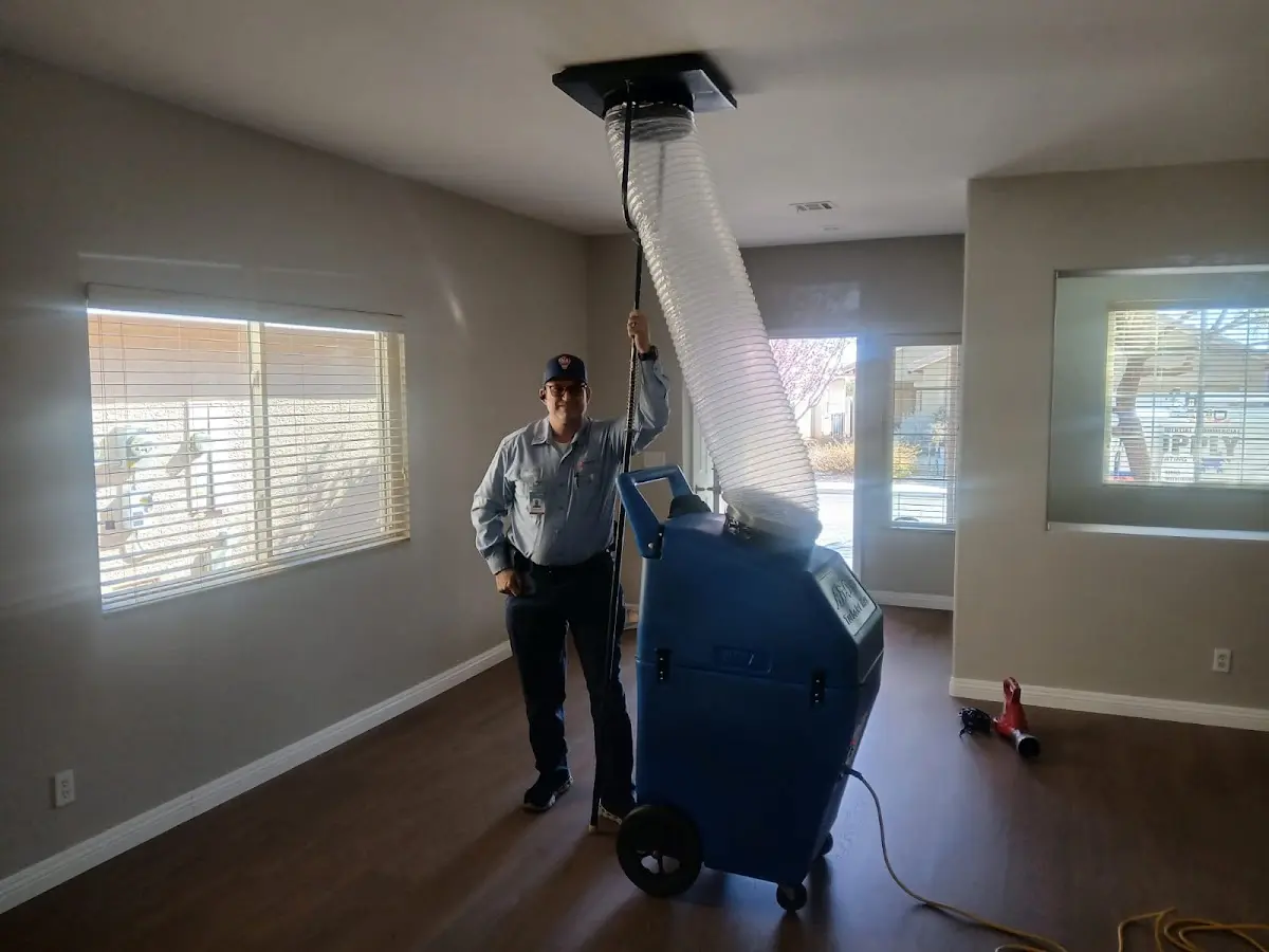 Professional Dryer Vent Cleaning work inside a Minnehaha home